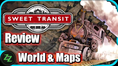 Sweet Transit Review - Hardcore Eisenbahn Transport & Aufbau Strategie im Test 8 Sweet Transit Gameplay
Welt und Karten