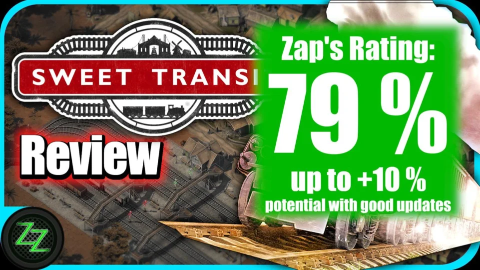 Sweet Transit Review - Hardcore Eisenbahn Transport & Aufbau Strategie im Test 20 Sweet Transit Review
Bewertung mit Zahlen 79 Prozent