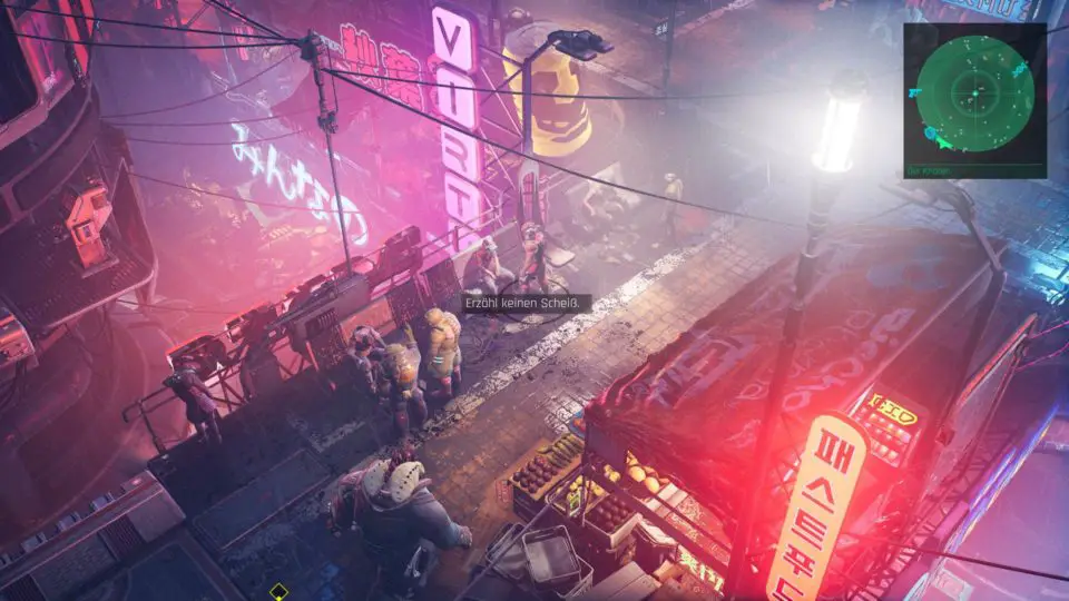 The Ascent Test (Deutsch) Krasser Cyberpunk Action RPG Shooter im Review - fantastic cyberpunk city - eine phantastische Cyberpunk Stadt