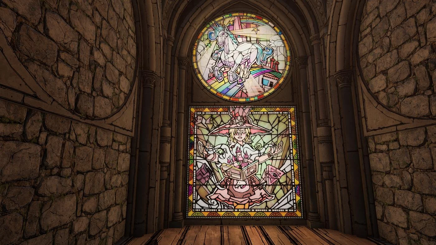 Tiny Tina's Wonderlands Review - abgedrehtes Tisch-RPG in Borderlands 3.5 im Test 13 Glaskunst in einer Kirche