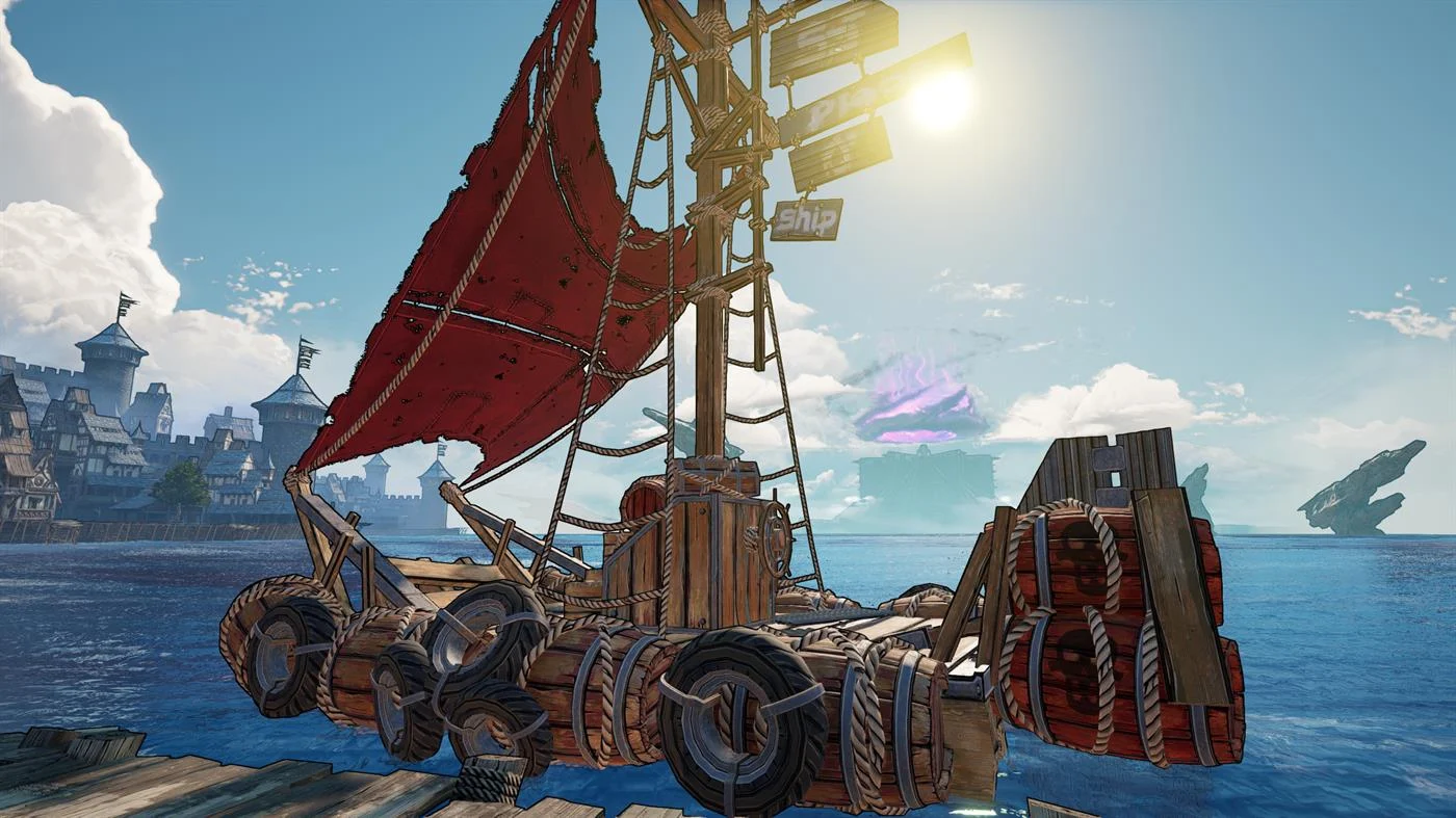 Tiny Tina's Wonderlands Review - abgedrehtes Tisch-RPG in Borderlands 3.5 im Test 15 Tiny Tina's Wonderlands Test
das stolze Schiff