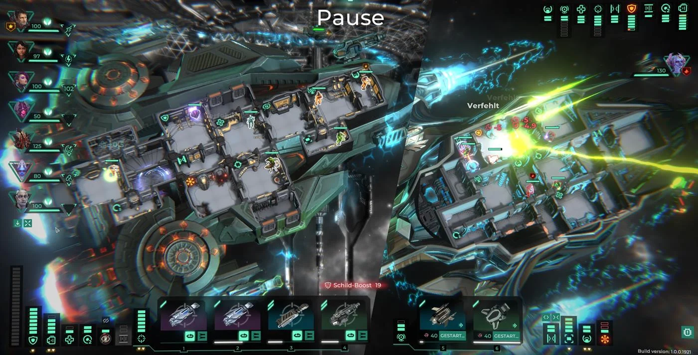 Trigon Space Story - Roguelike Strategy in Space 11 Big Ships in Big Fights