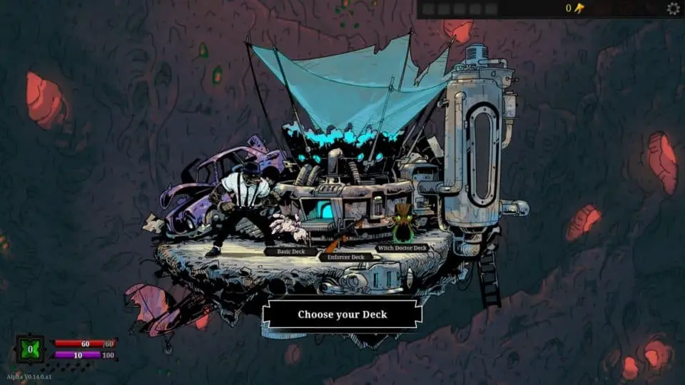 the endless wyrd alpha demo - free steam download - nice dark comic artstyle